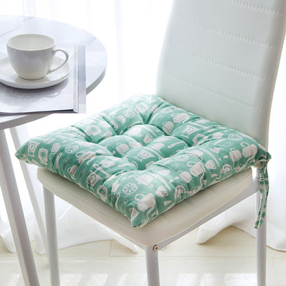 Soft-Comfort Chair Pad – Cuscino Imbottito Classico per Sedia con Lacci
