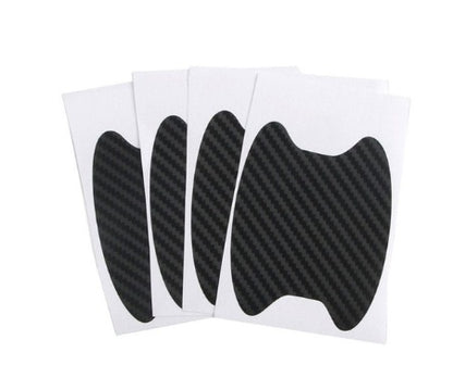 Kit 4pz Protezione Maniglie Fibra di Carbonio