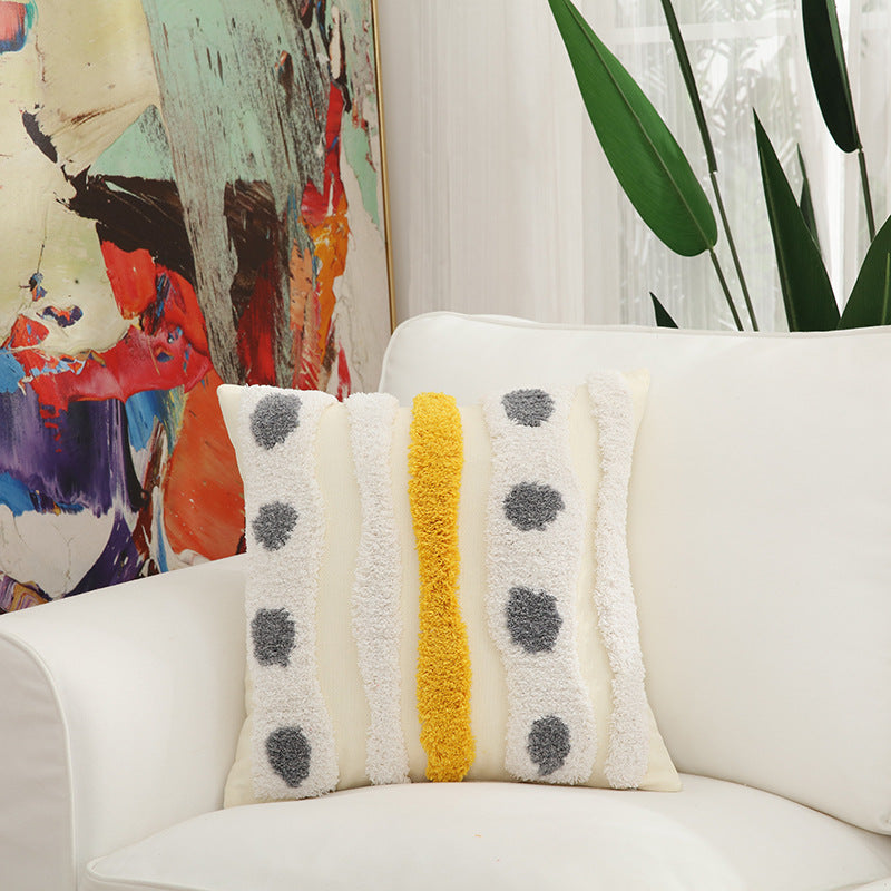 Federa Premium Embroidery con Ricami in Cotone