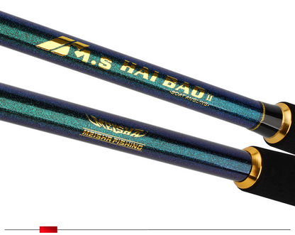 Canna da Pesca M.S Hai Bao II Spinning/Casting 1.50m, 1.68m, 1.80m, 1.98m 2.10m, 2.40m, 2.70m