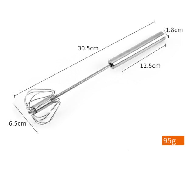 Frullino Semiautomatico in Acciaio Inox