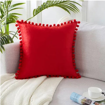 Velvet Sphere Lace – Cuscino a Sfera in Velluto con Finiture in Pizzo