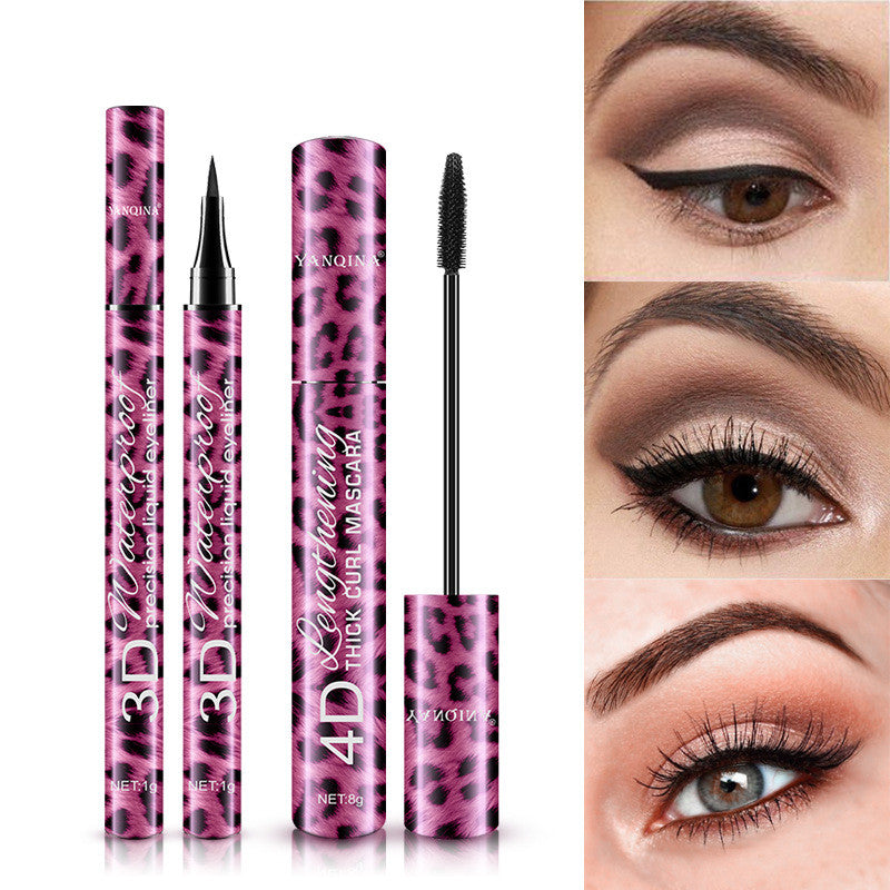Set Trucco Rosso Leopardo Mascara