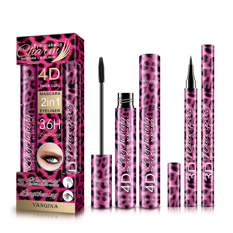 Set Trucco Rosso Leopardo Mascara