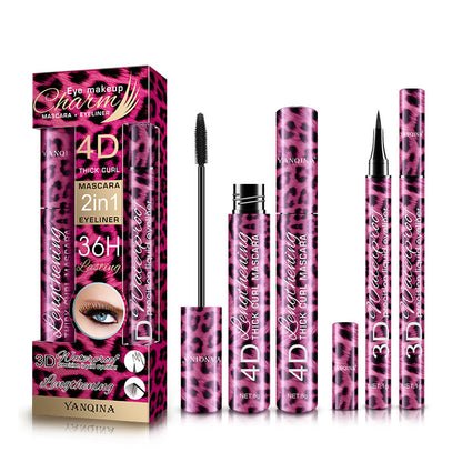Set Trucco Rosso Leopardo Mascara