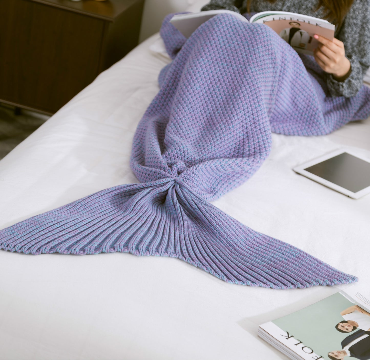 Coperta a Coda di Sirena per Bambini