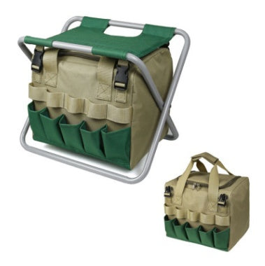 Sgabello da Giardinaggio con Borsa