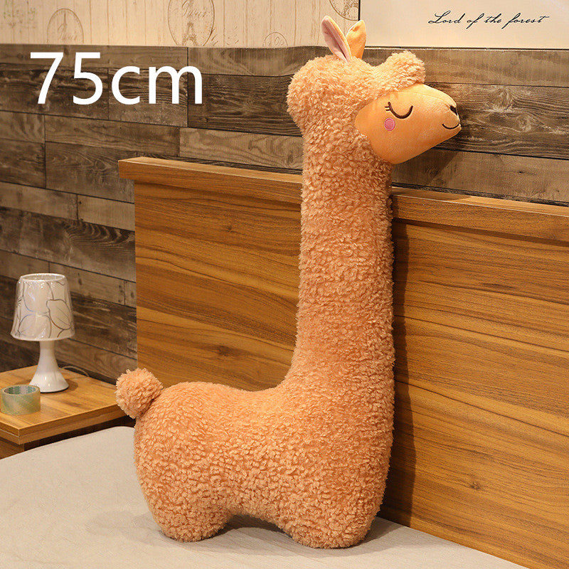 Alpaca Cloud – Cuscino Morbido in Peluche Alpaca
