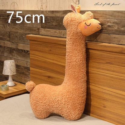 Alpaca Cloud – Cuscino Morbido in Peluche Alpaca
