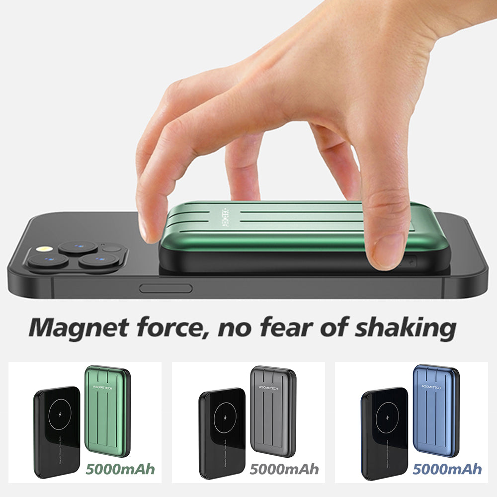 Mag-Safe Powerbank 5000mAh: Batteria Magnetica
