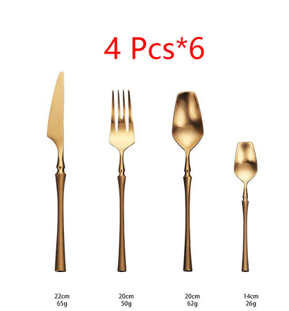 Set Posate Essential Acciaio Inox - 4 Pezzi