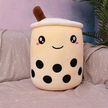 Boba Tea Plush – Cuscino Peluche a forma di Tazza Bubble Tea