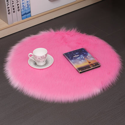 Soft-Cloud Round Rug – Tappeto Rotondo in Lana a Pelo Morbido per Camera