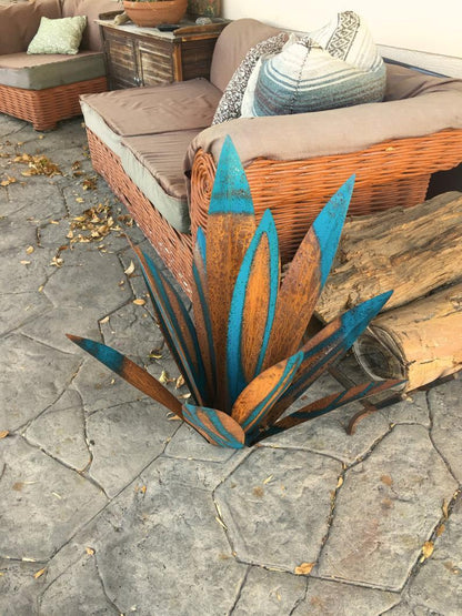 Decorazione Agave da Esterno - Oasi di Ferro