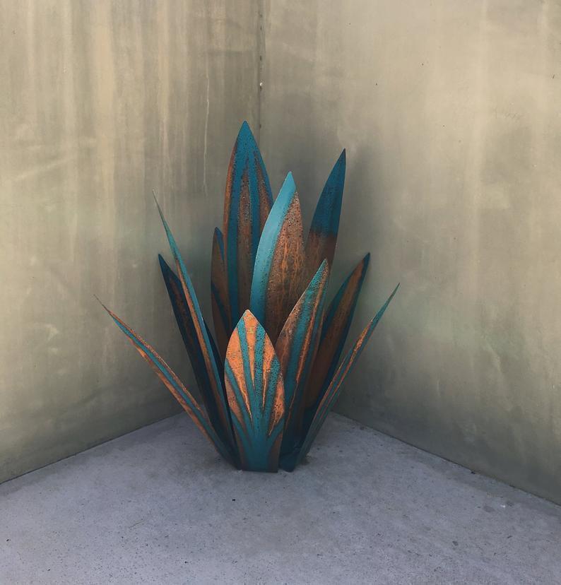 Decorazione Agave da Esterno - Oasi di Ferro