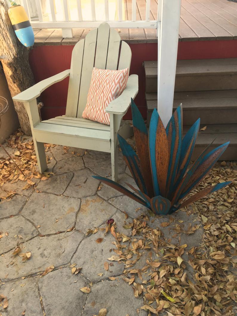 Decorazione Agave da Esterno - Oasi di Ferro