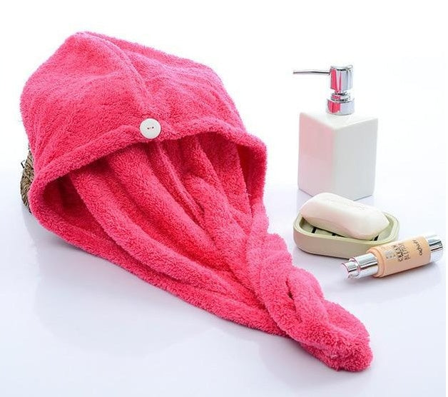 Turbante Dry-Fast in Microfibra per Capelli