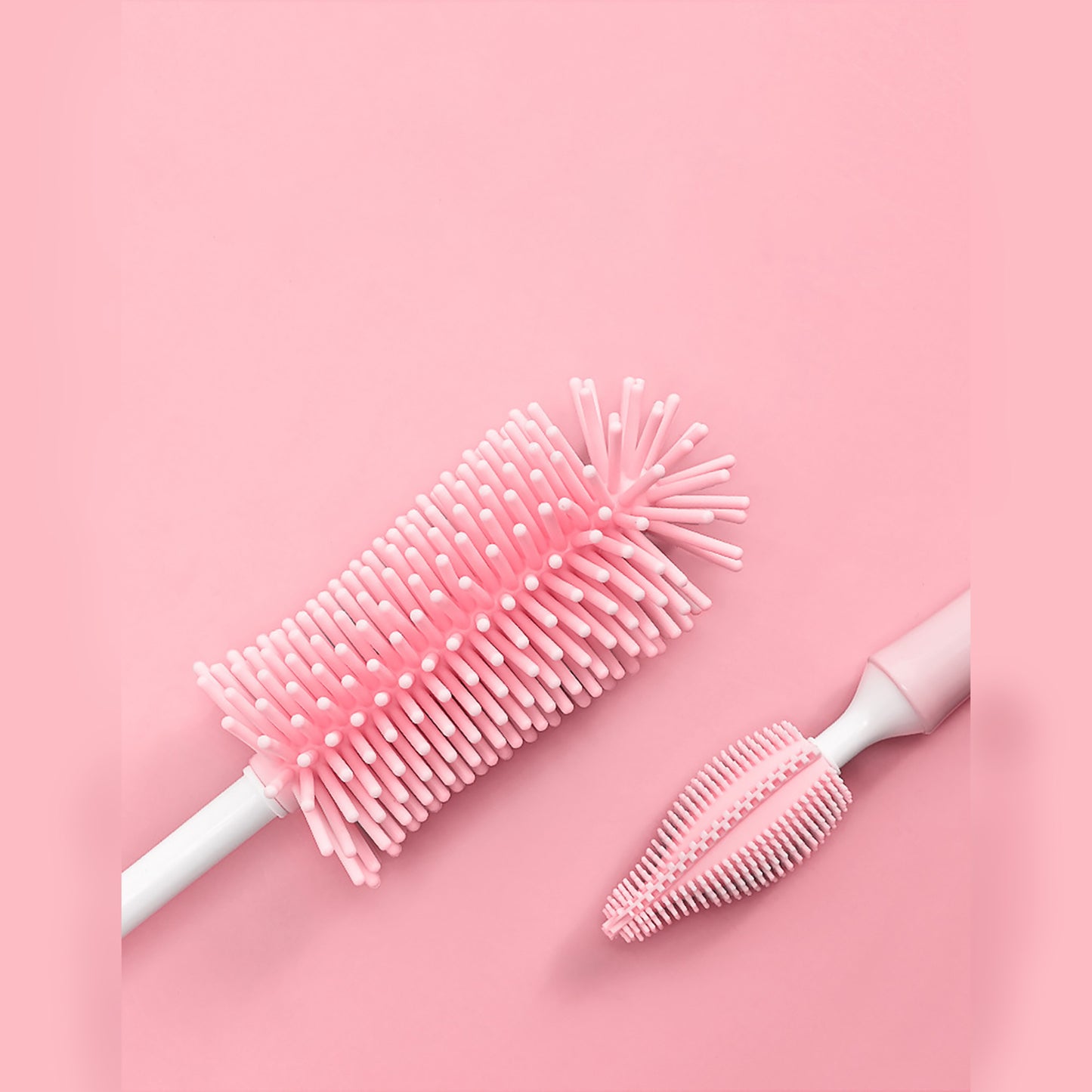 Sparkle Bottle - Set Spazzole in Silicone per Biberon e Cannucce
