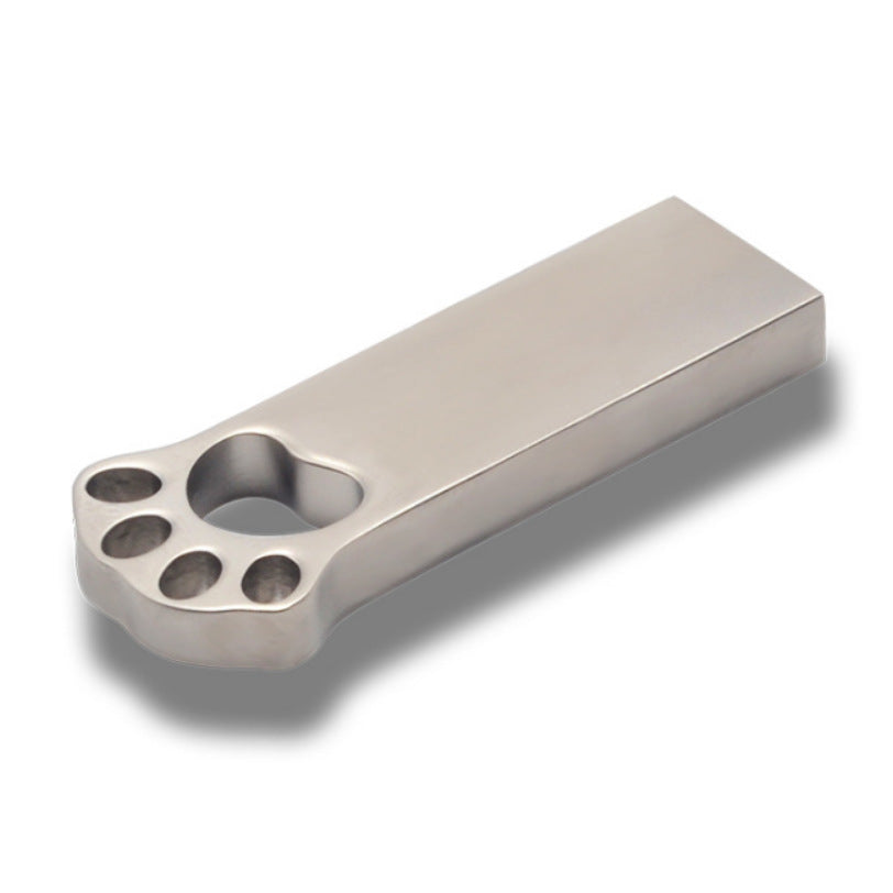 Chiavetta USB Cat Paw in Metallo - Waterproof & Creative Design