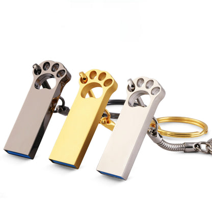 Chiavetta USB Cat Paw in Metallo - Waterproof & Creative Design