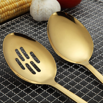 Set Mestolo e Pala in Acciaio Inox