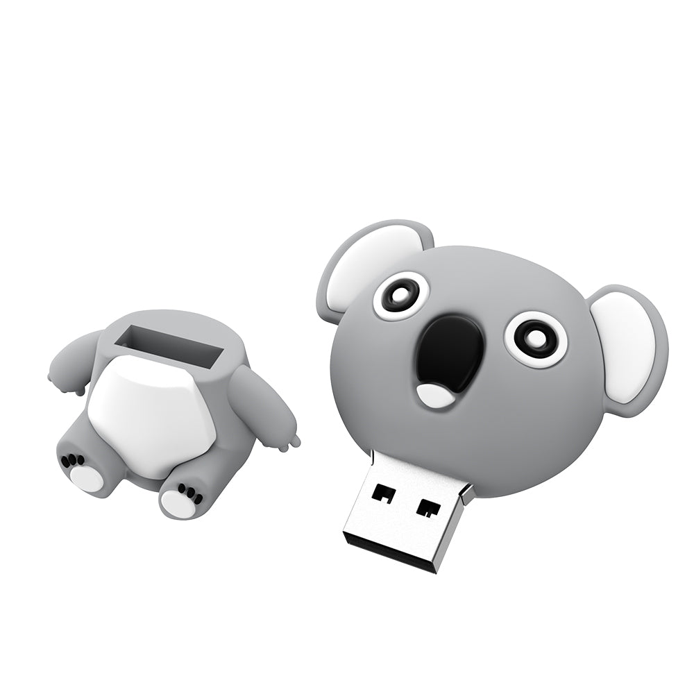 Chiavetta USB Koala in Morbido Silicone (4GB / 8GB / 16GB / 32GB / 64GB)