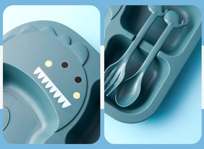 Cartoon Dino Set – Set Stoviglie Bambini Dinosauro