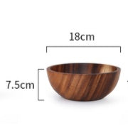 Nile Zen - Ciotola Artigianale in Legno Massiccio