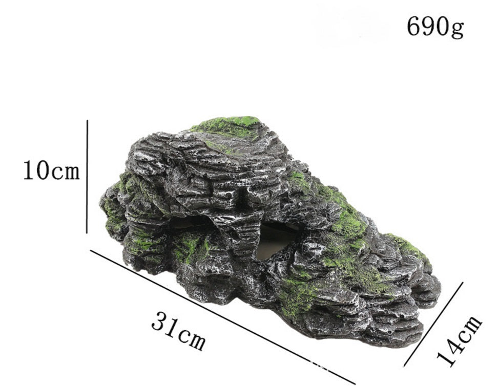 MossyPeak - Roccia Decorativa per Fondali