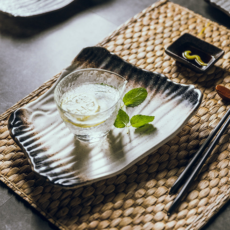 Nile Kuro - Piatto Sushi in Ceramica Artigianale