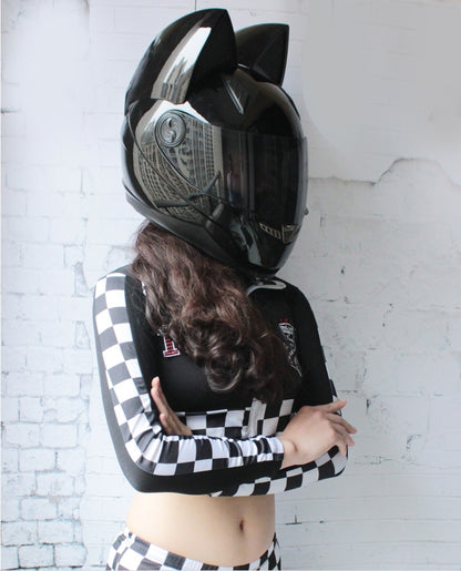 Casco Integrale Personality Cat-Ear (M-2XL)