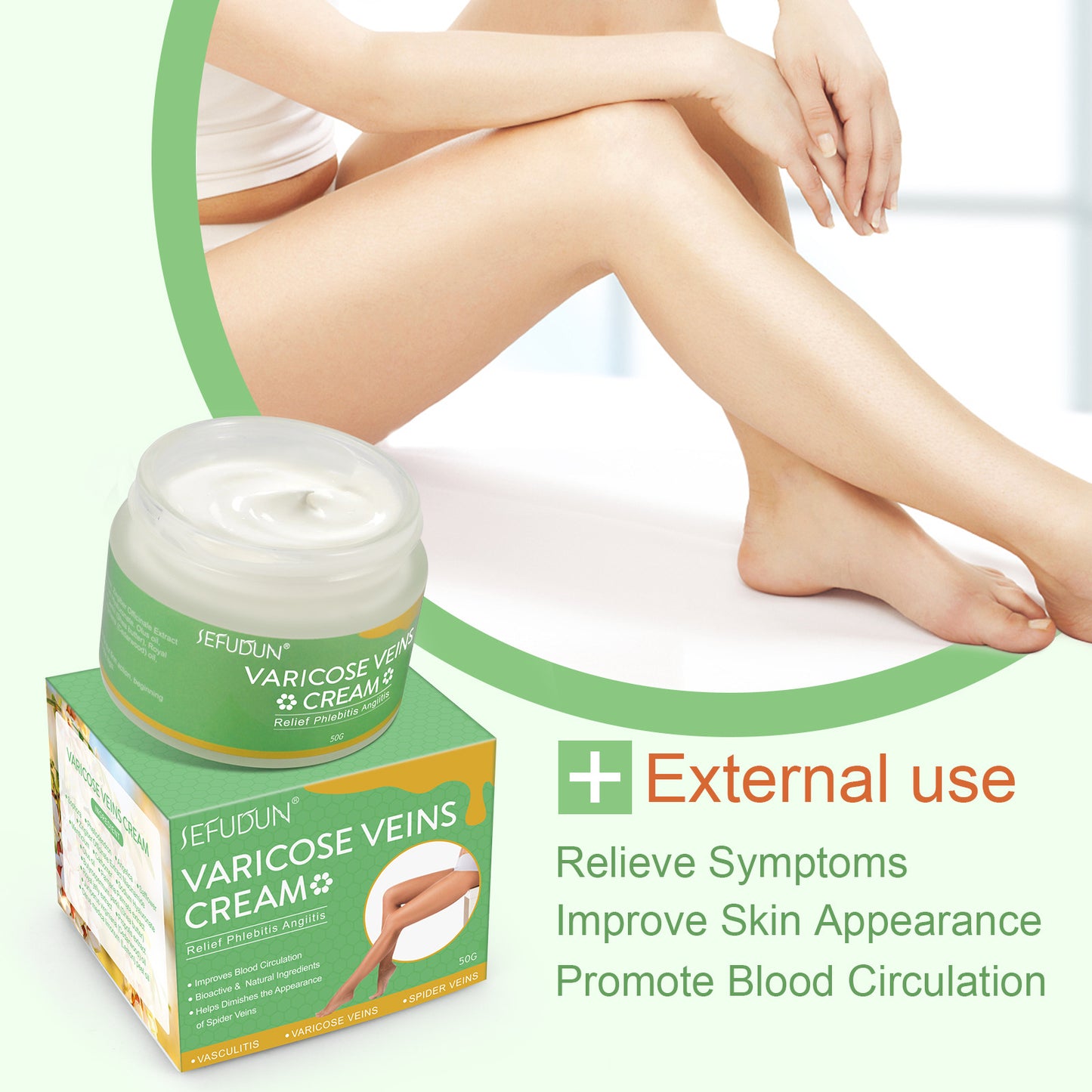 Vena Crema per Vene Varicose