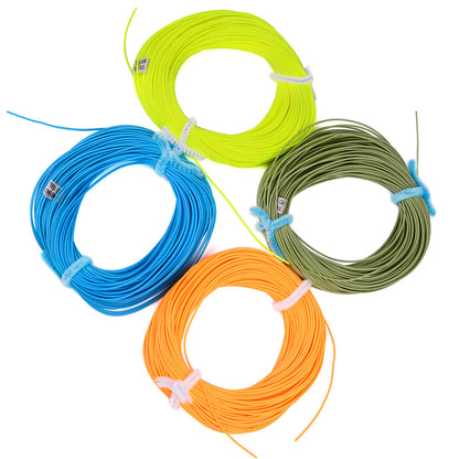 Lenza per Pesca a Mosca Galleggiante Fluo