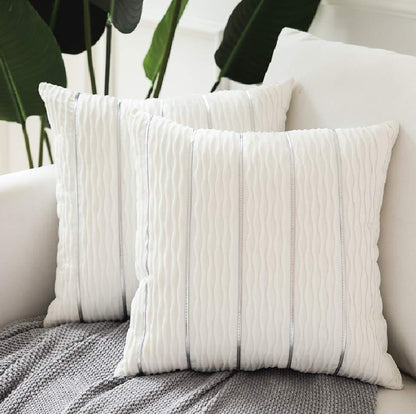 Luxury Velvet Stripe – Fodera in Velluto a Righe e Flanella Lussuosa