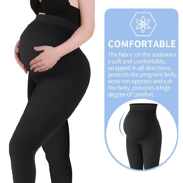 High-Rise Comfort – Leggings Premaman a Vita Alta Modellanti (S-L)
