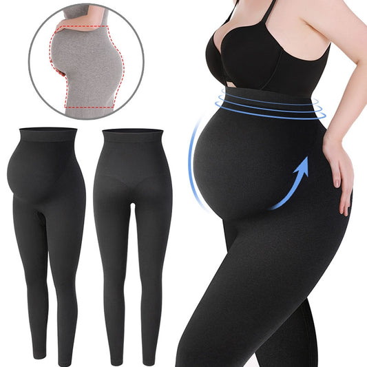 High-Rise Comfort – Leggings Premaman a Vita Alta Modellanti (S-L)