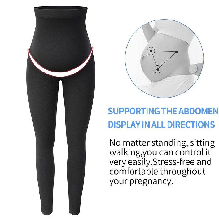 High-Rise Comfort – Leggings Premaman a Vita Alta Modellanti (S-L)