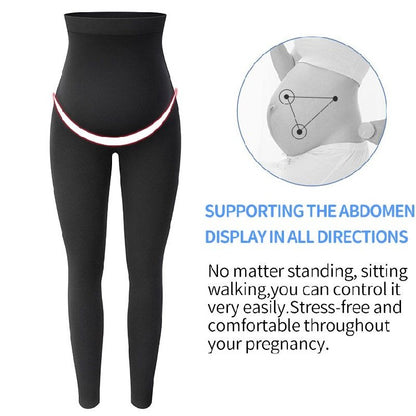 High-Rise Comfort – Leggings Premaman a Vita Alta Modellanti (S-L)