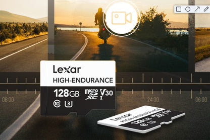 Micro TF Card Lexar Alta Resistenza per Dash Cam e Sorveglianza