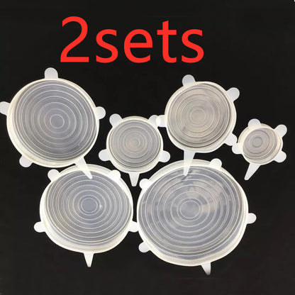 Flex-Silicon Lid Set – Coperchi Estensibili