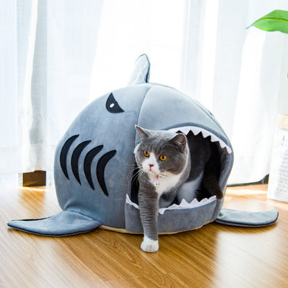 SharkyHome - La Cuccia a Squalo per Gatti