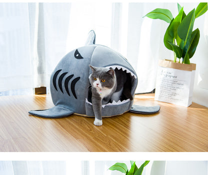 SharkyHome - La Cuccia a Squalo per Gatti