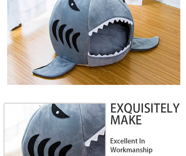 SharkyHome - La Cuccia a Squalo per Gatti