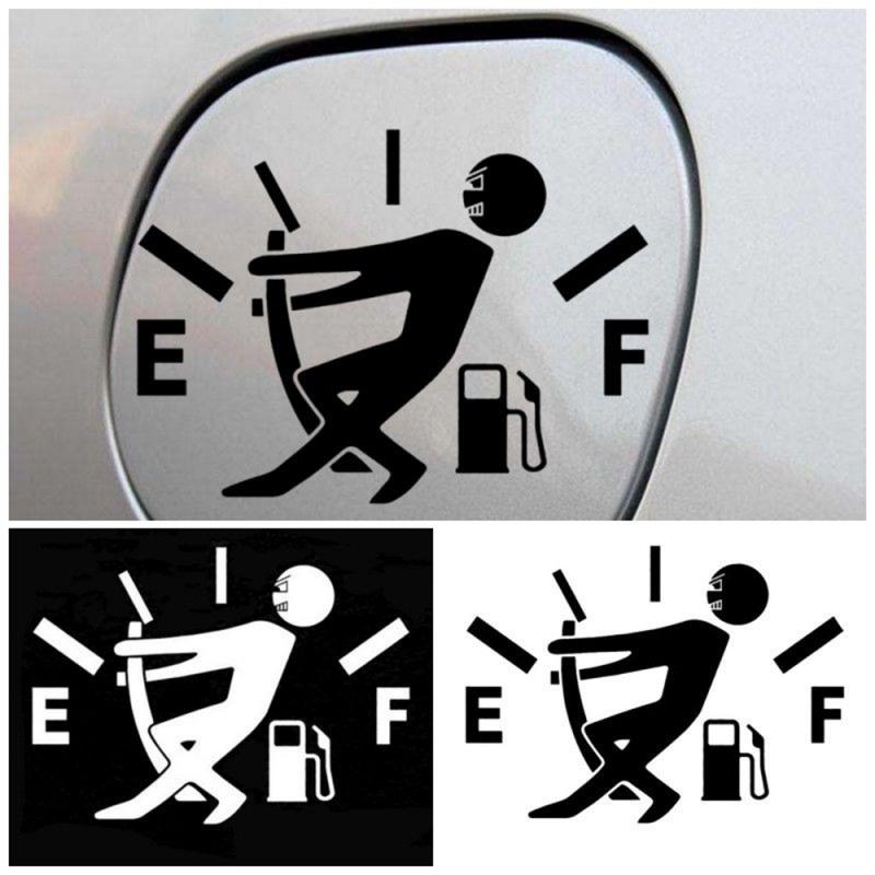 Adesivo Divertente Indicatore Carburante
