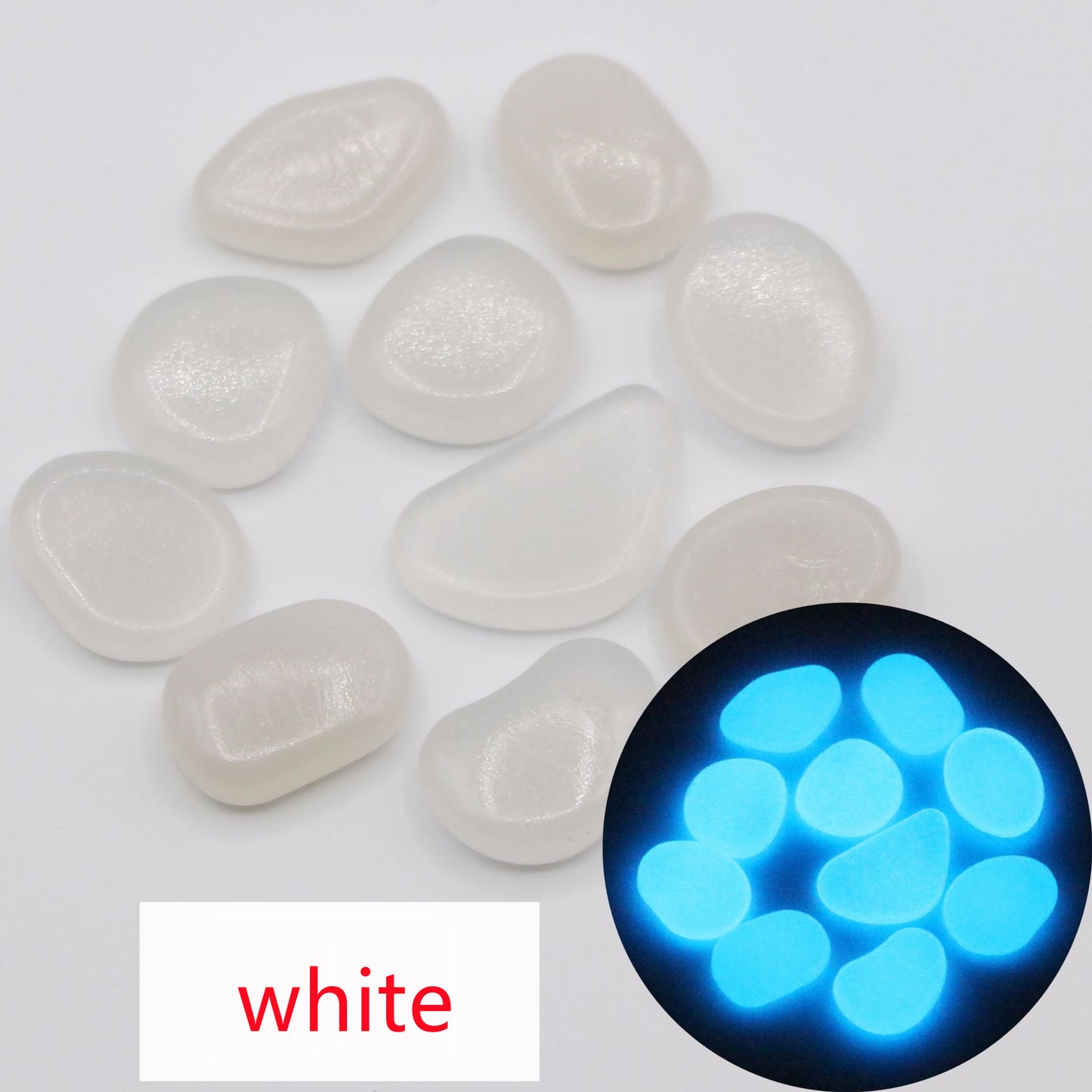 GlowGems - Ciottoli Fluorescenti Multicolore