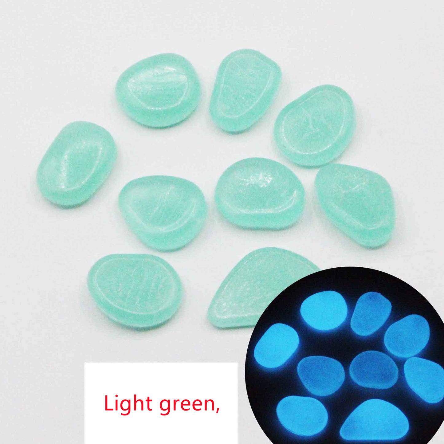 GlowGems - Ciottoli Fluorescenti Multicolore