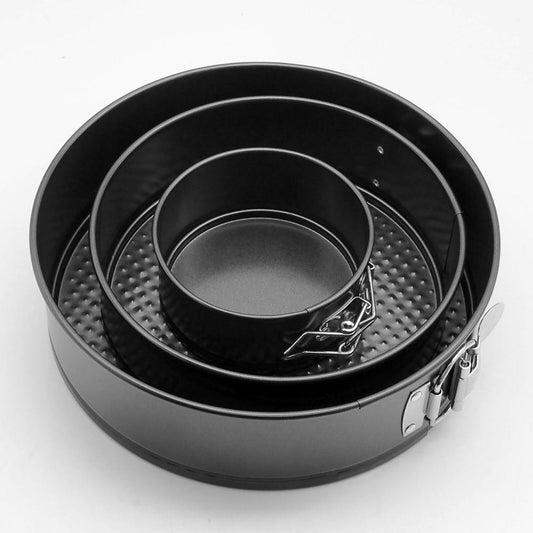 Tiered Springform Set – Tris di Stampi Rotondi a Cerniera per Torte