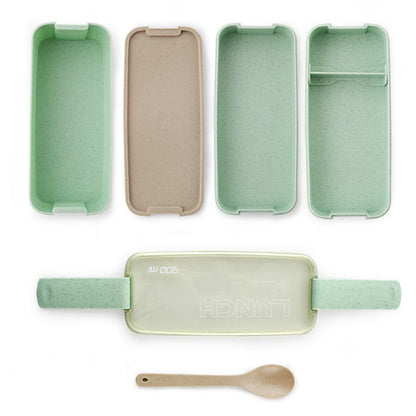 Lunch Box Eco 3-Layer in Fibra di Grano