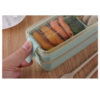 Lunch Box Eco 3-Layer in Fibra di Grano