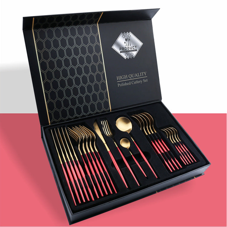 Set 24 Posate Colore Full